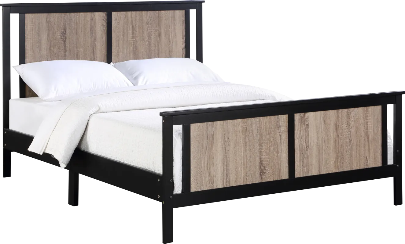 Kids Zolari Black Full Bed