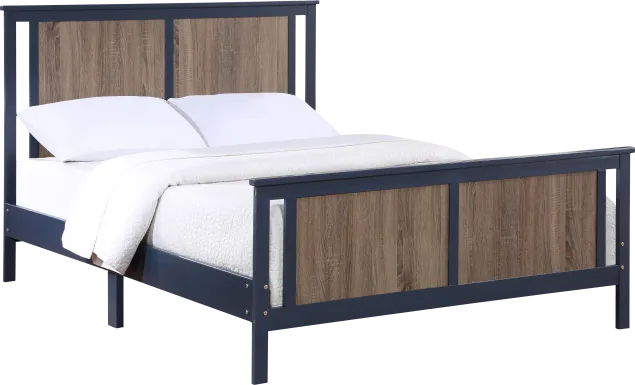 Kids Zolari Midnight Blue Full Bed