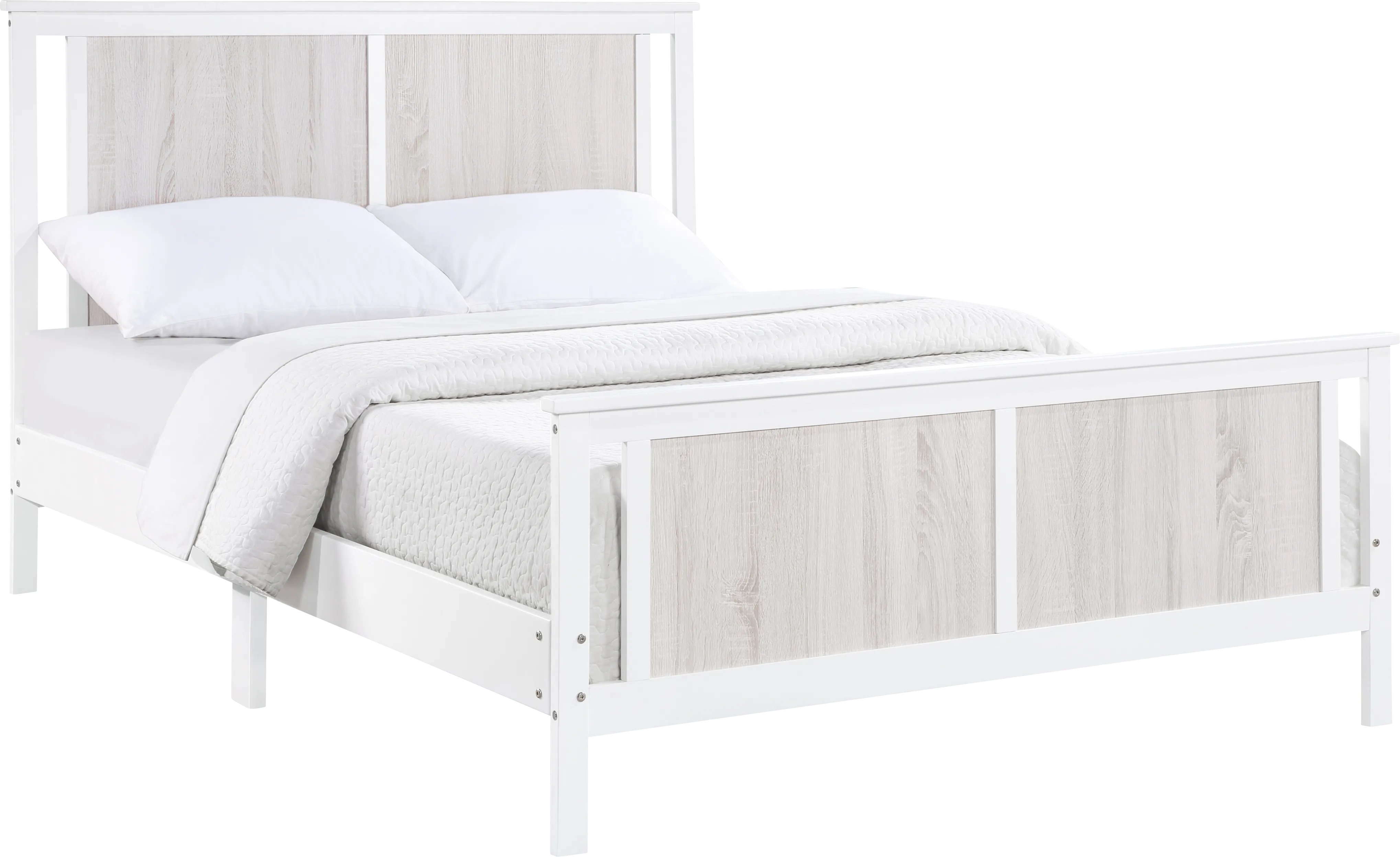 Kids Zolari White Full Bed - Thumbnail - Image 1