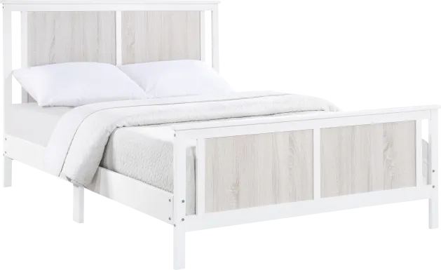 Kids Zolari White Full Bed