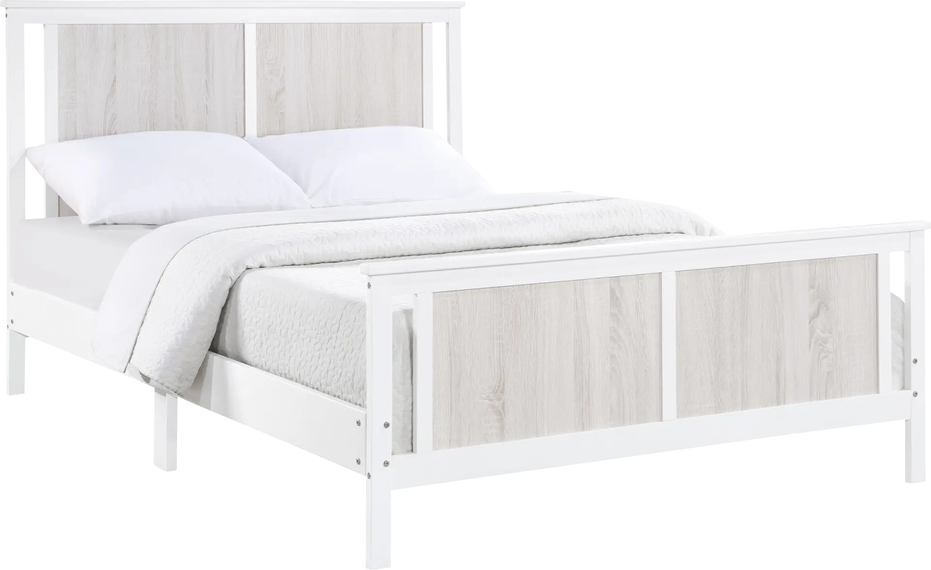 Kids Zolari White Full Bed