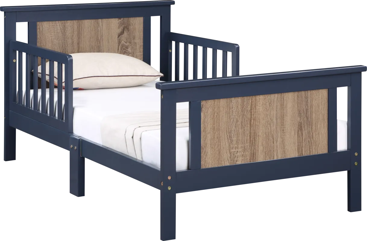 Kids Zolari Midnight Blue Toddler Bed