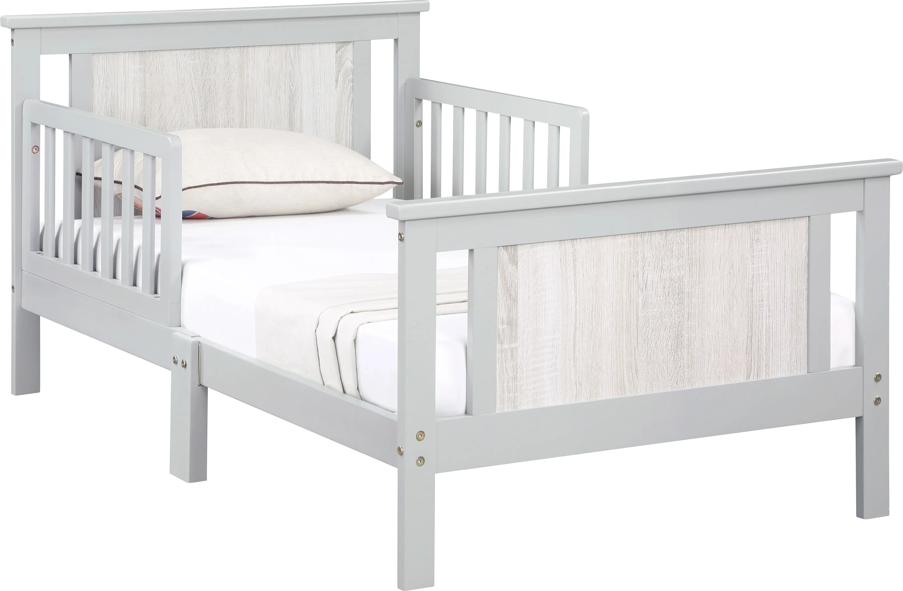 Kids Zolari Gray Toddler Bed - Thumbnail - Image 1