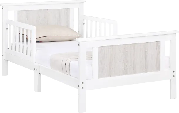 Kids Zolari White Toddler Bed