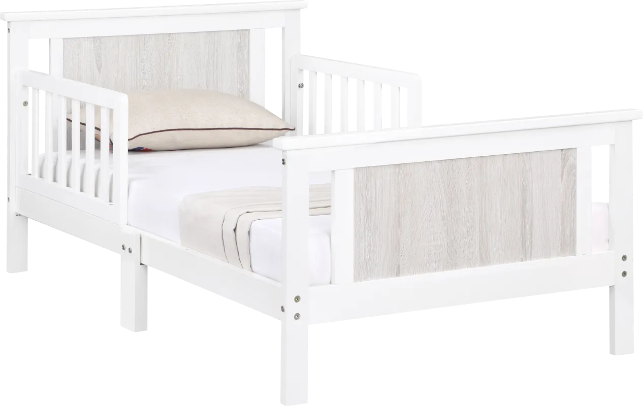 Kids Zolari White Toddler Bed