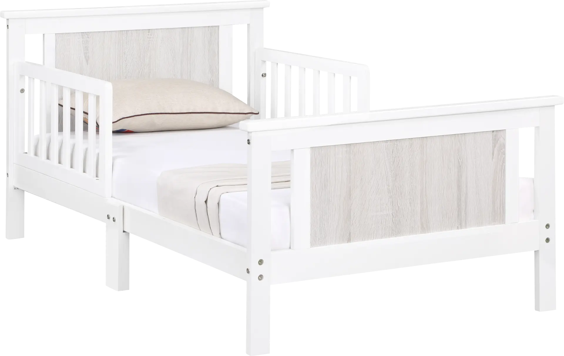 Kids Zolari White Toddler Bed