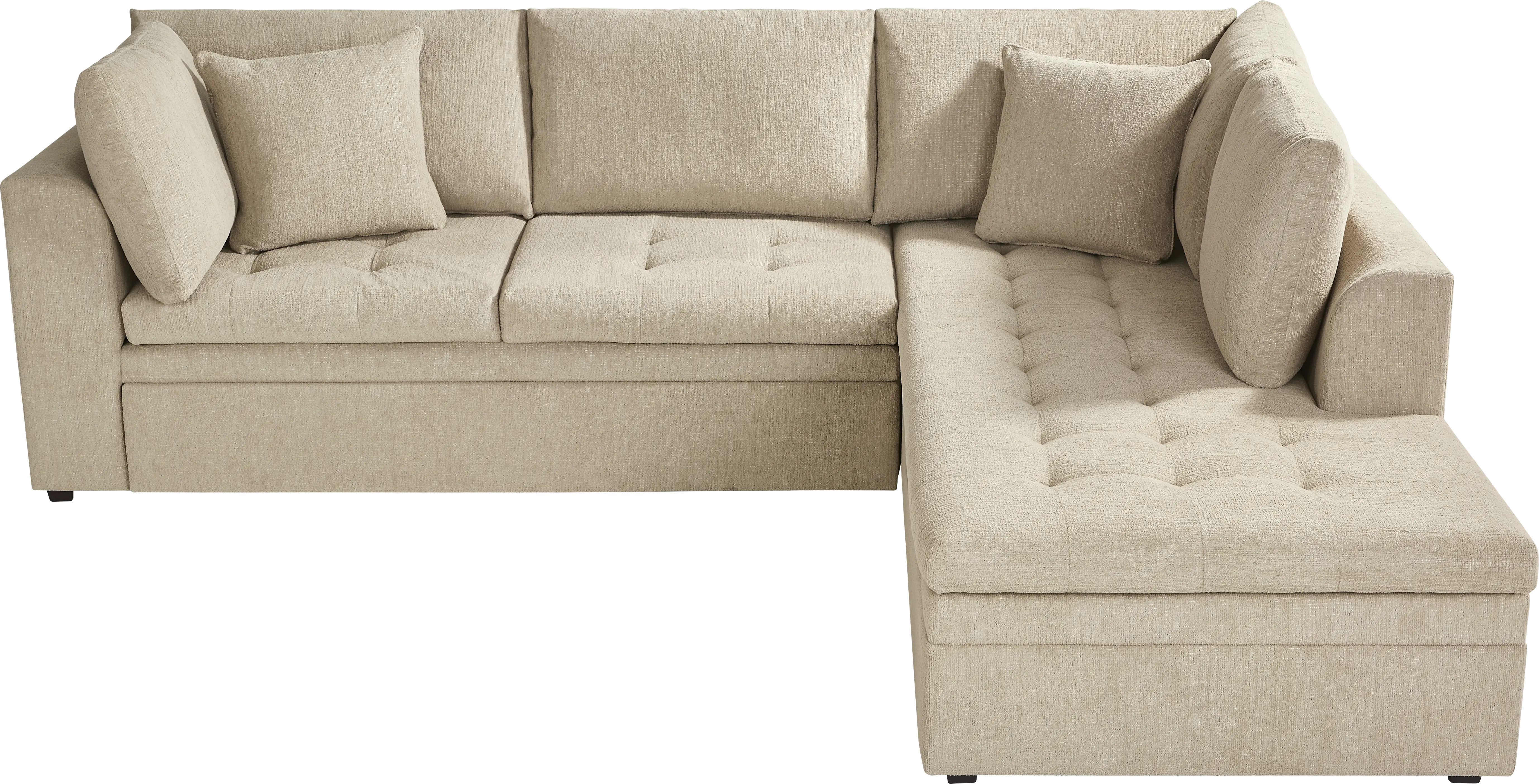 Sheridan Place Putty 2 Pc Sleeper Sectional - Thumbnail - Image 1