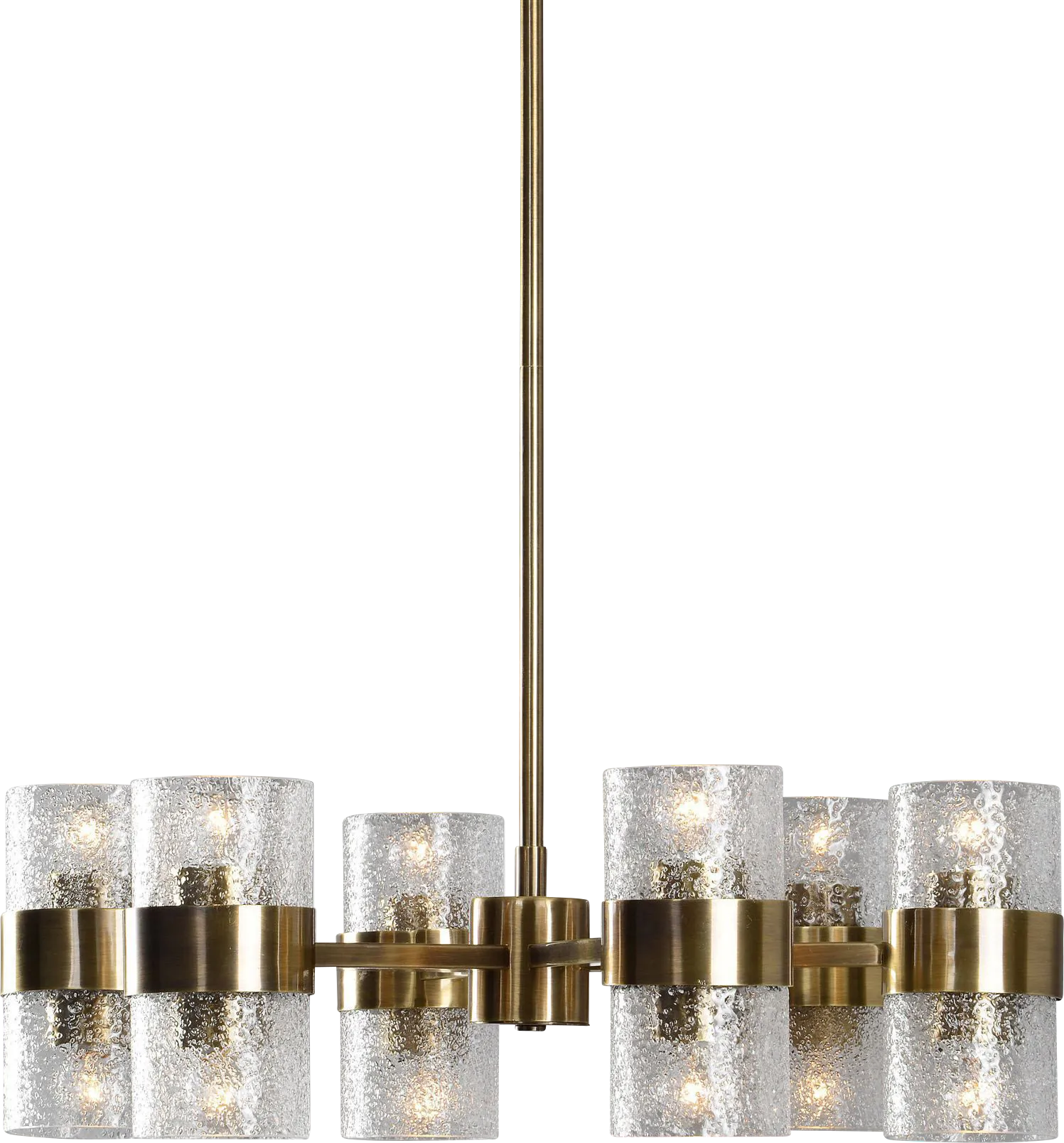 Pima Point Brass Chandelier - Image 1