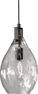 Rock Wren Black Chandelier