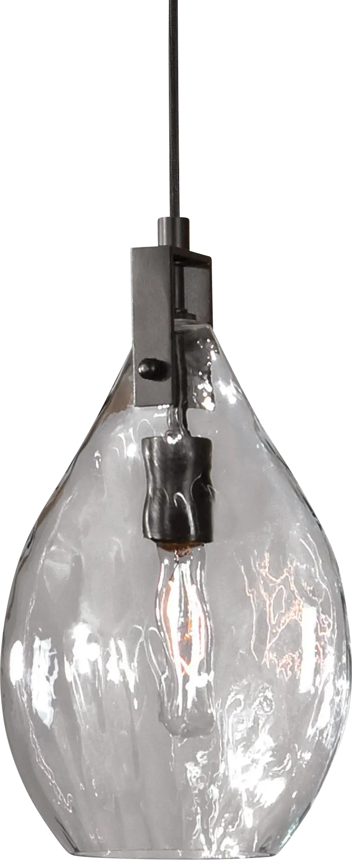 Rock Wren Black Chandelier
