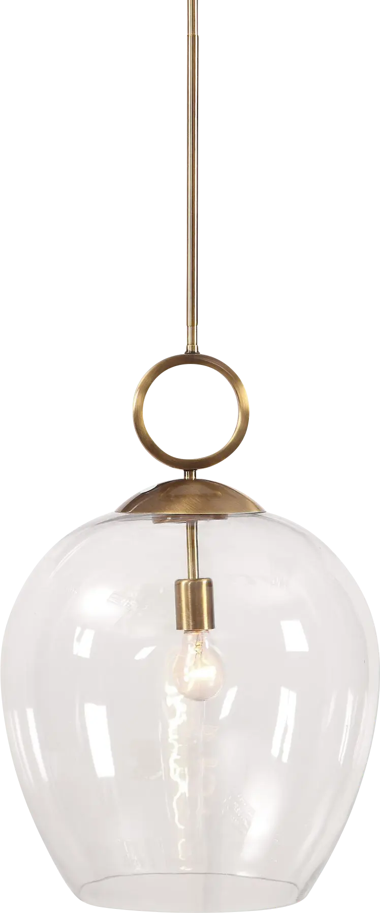 Rovey Brass Chandelier