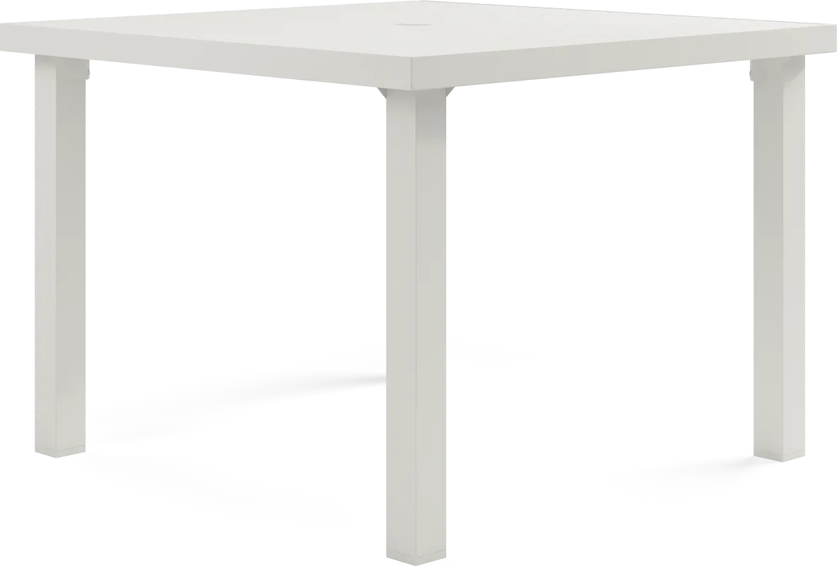 40 in. square dining table