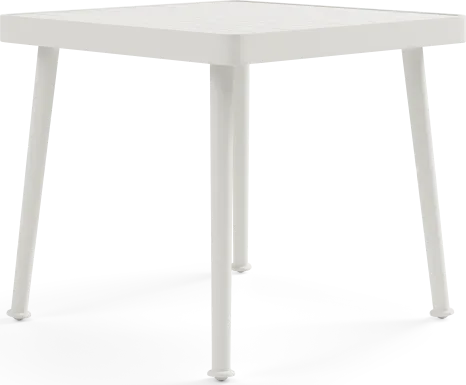 Park Walk White Outdoor Side Table