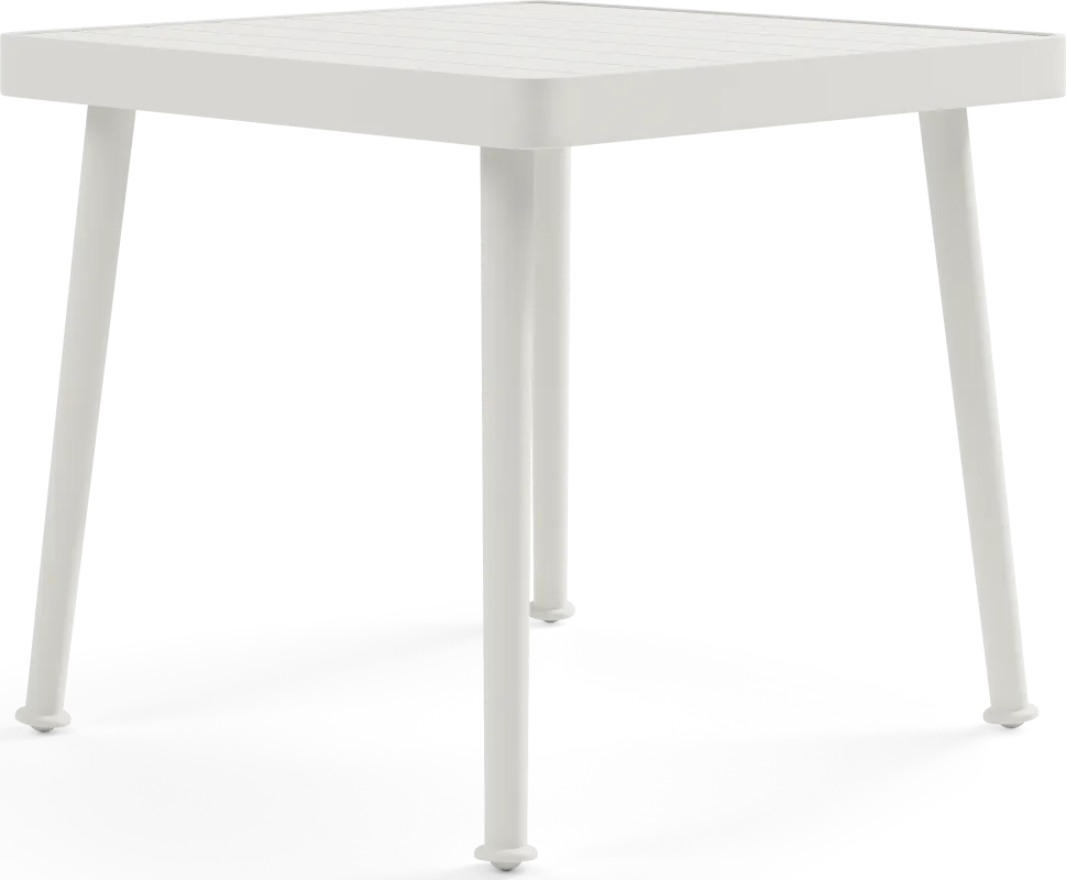 Park Walk White Outdoor Side Table