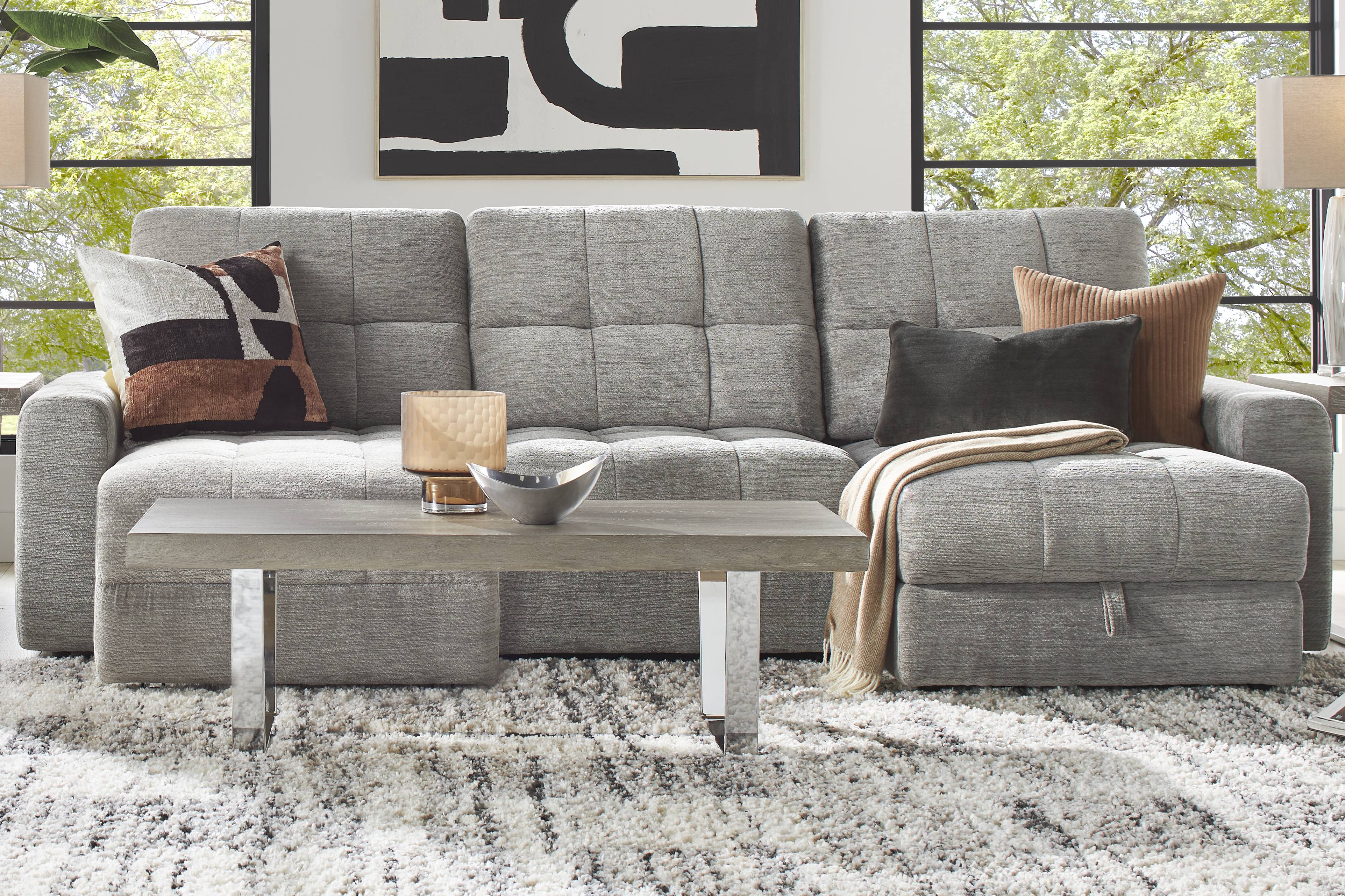 Meriwether Gray 3 Pc Power Slider Sectional - Thumbnail - Image 2