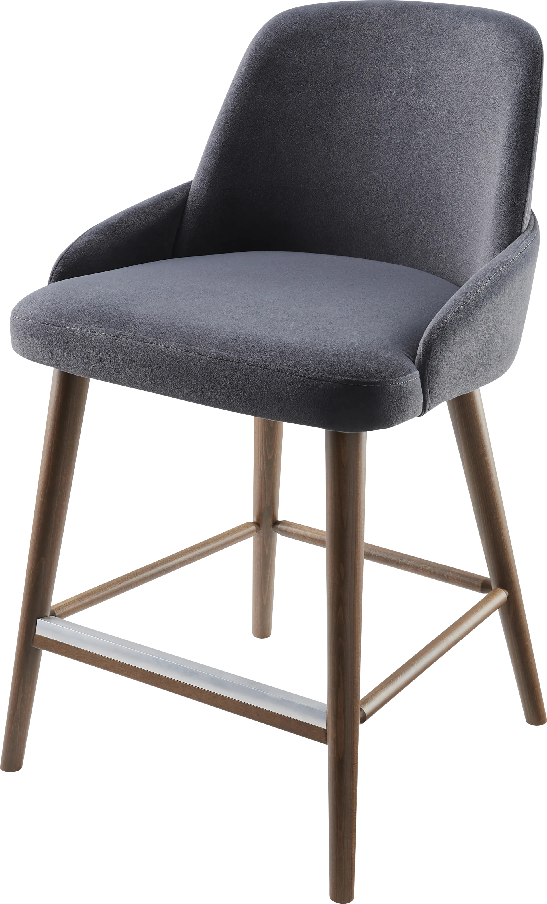 Aisaki Black Counter Height Stool - Image 1