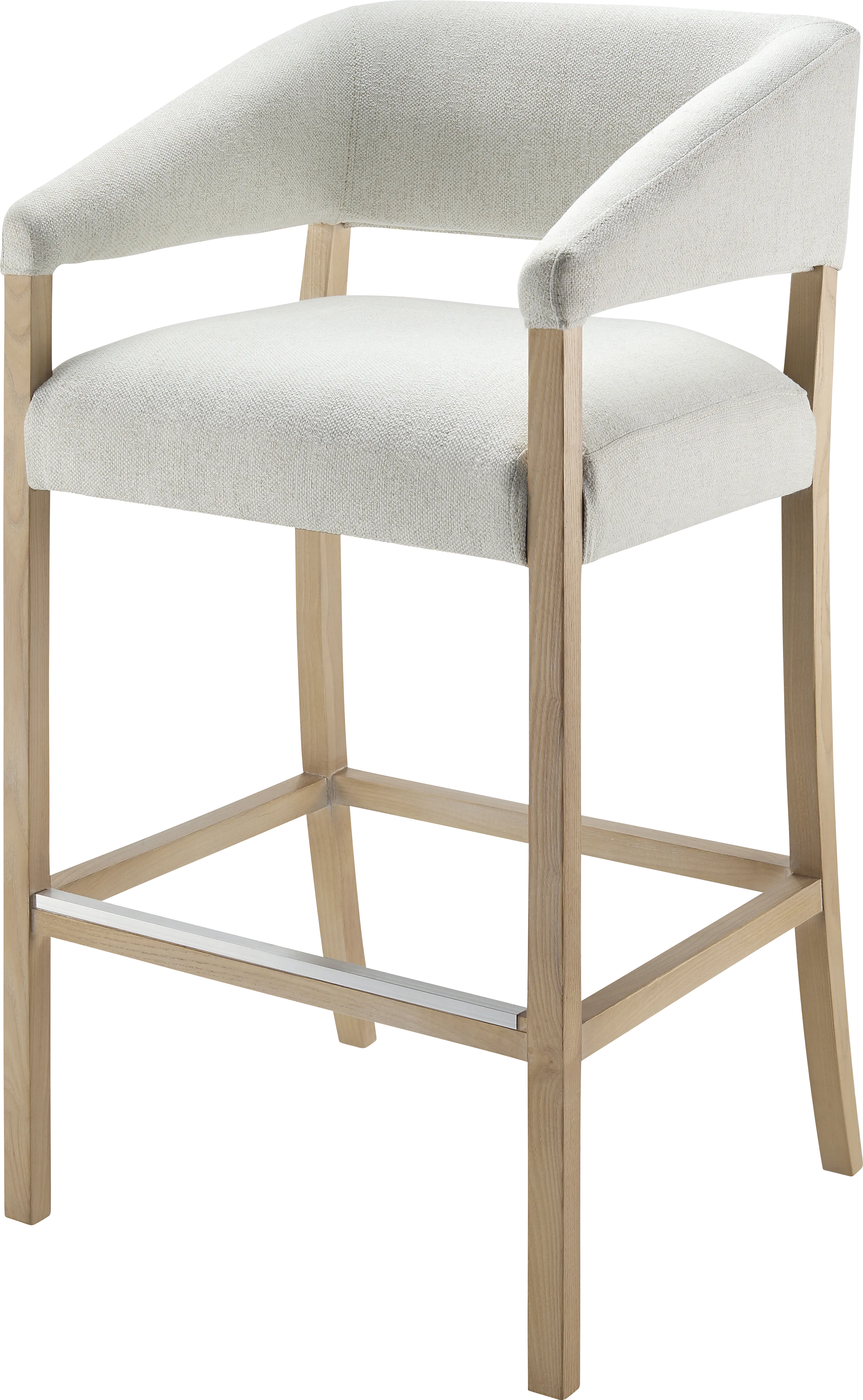 Zogne Cream Bar Stool - Thumbnail - Image 1