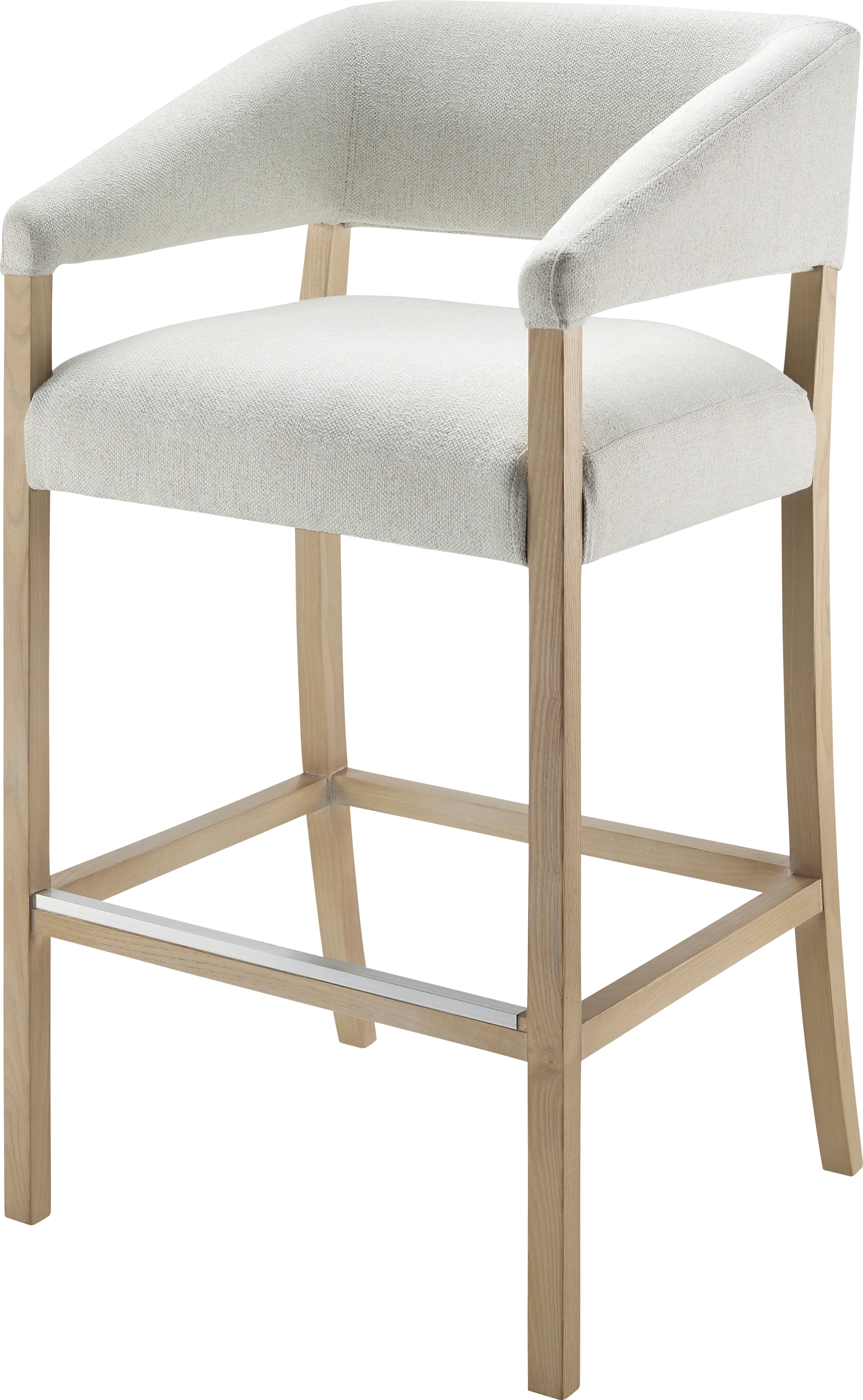 Zogne Cream Bar Stool - Image 1