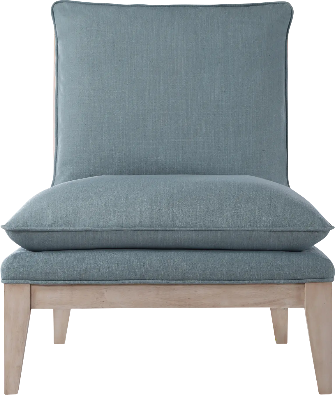 Zahno Blue Accent Chair