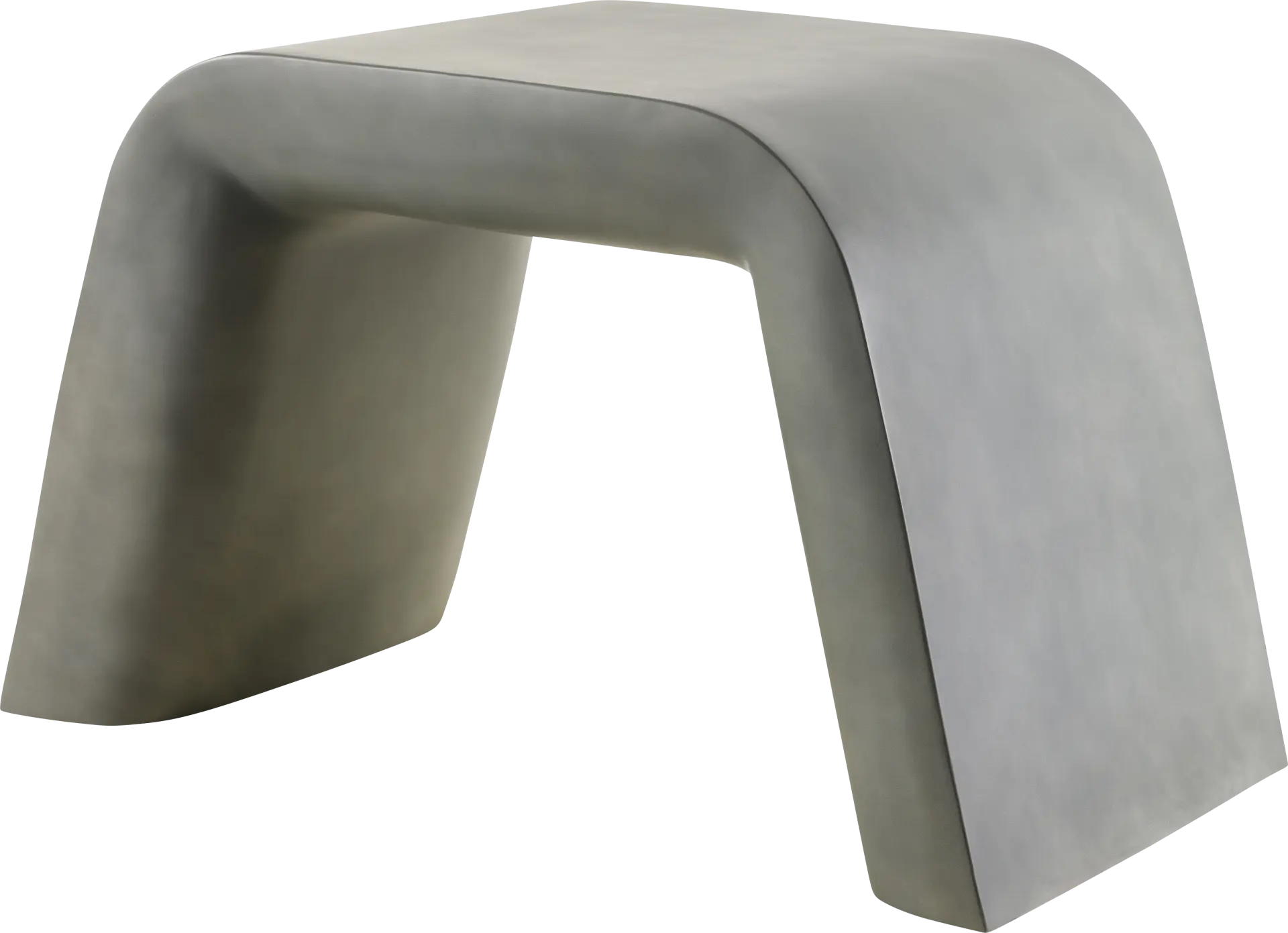 Saitose Gray Ottoman