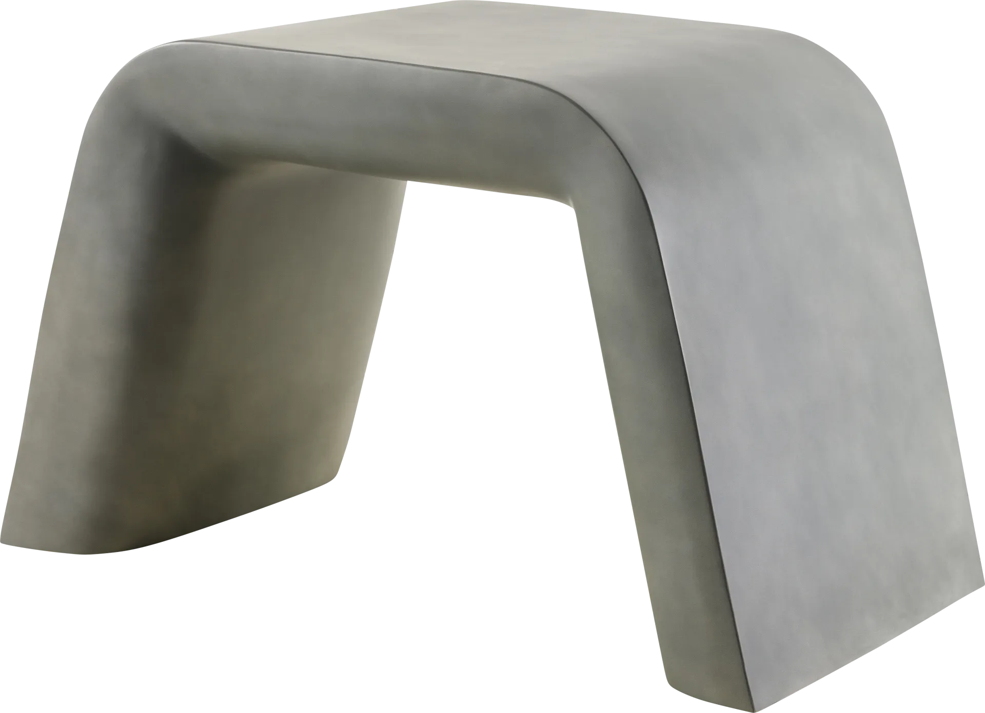 Saitose Gray Ottoman - Image 1