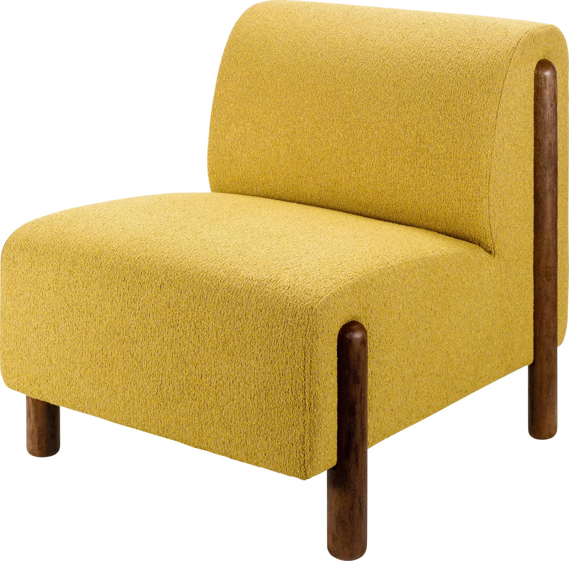 Sumiza Yellow Accent Chair - Image 1