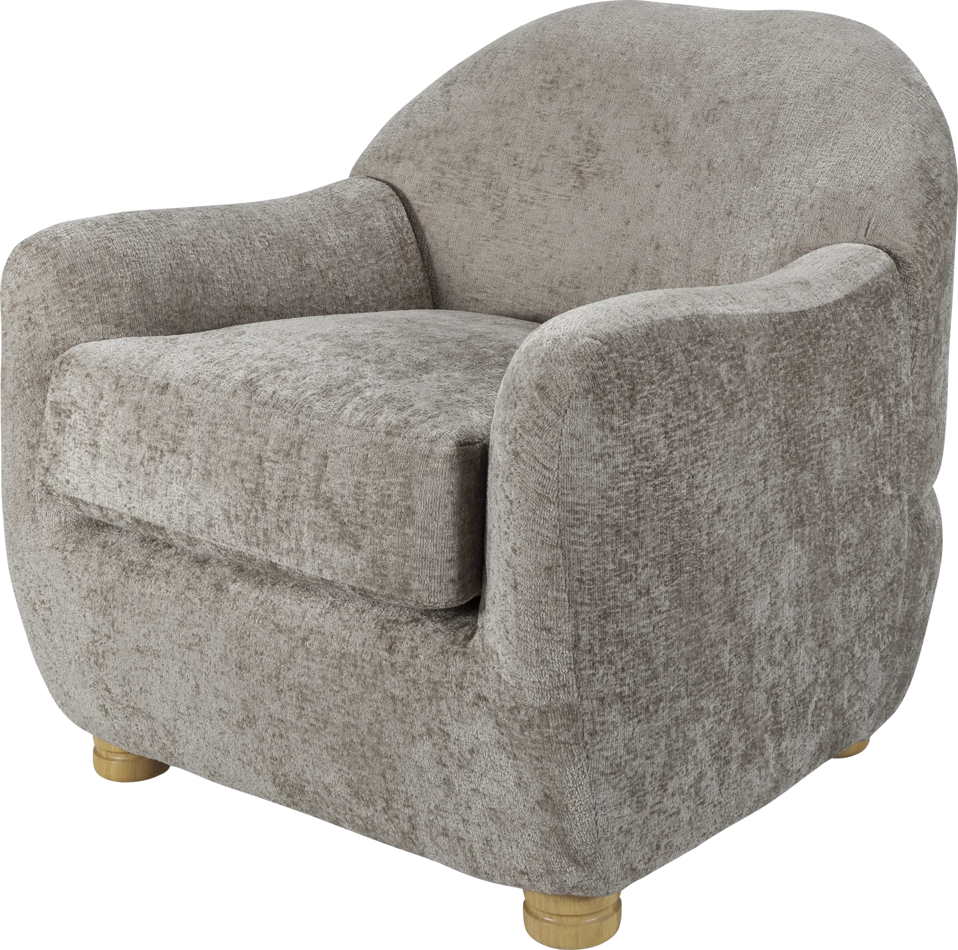 Tasagi Light Gray Accent Chair - Image 1