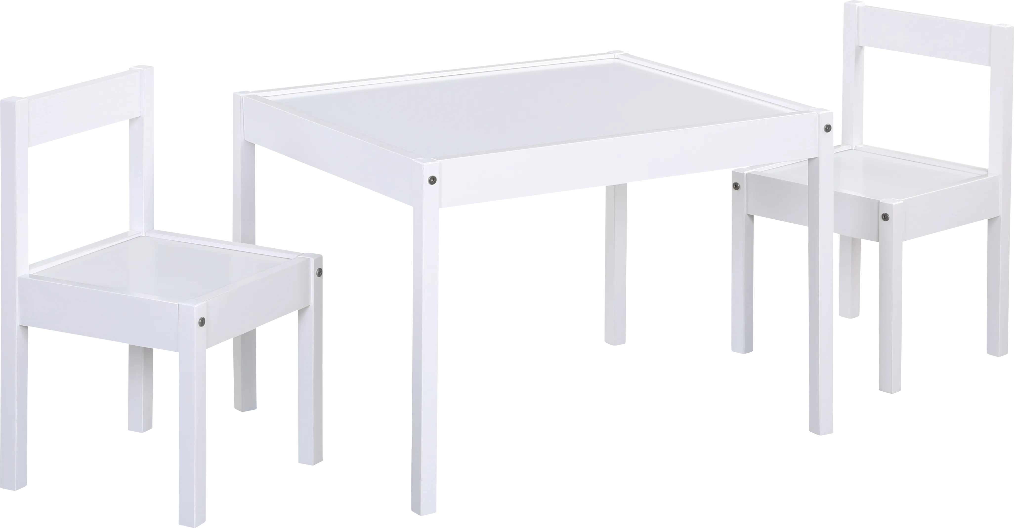Kids Clyren White Table Set - Thumbnail - Image 1