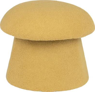 Abanto Yellow Storage Ottoman