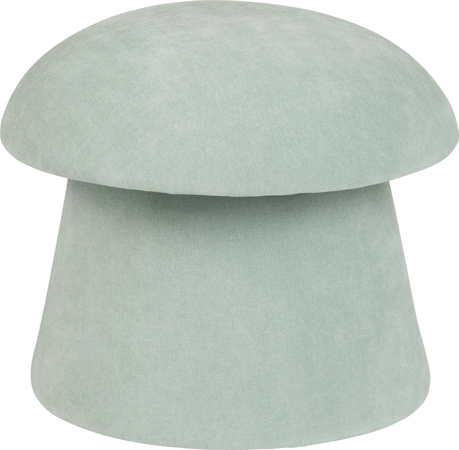 Abanto Light Blue Storage Ottoman - Image 1