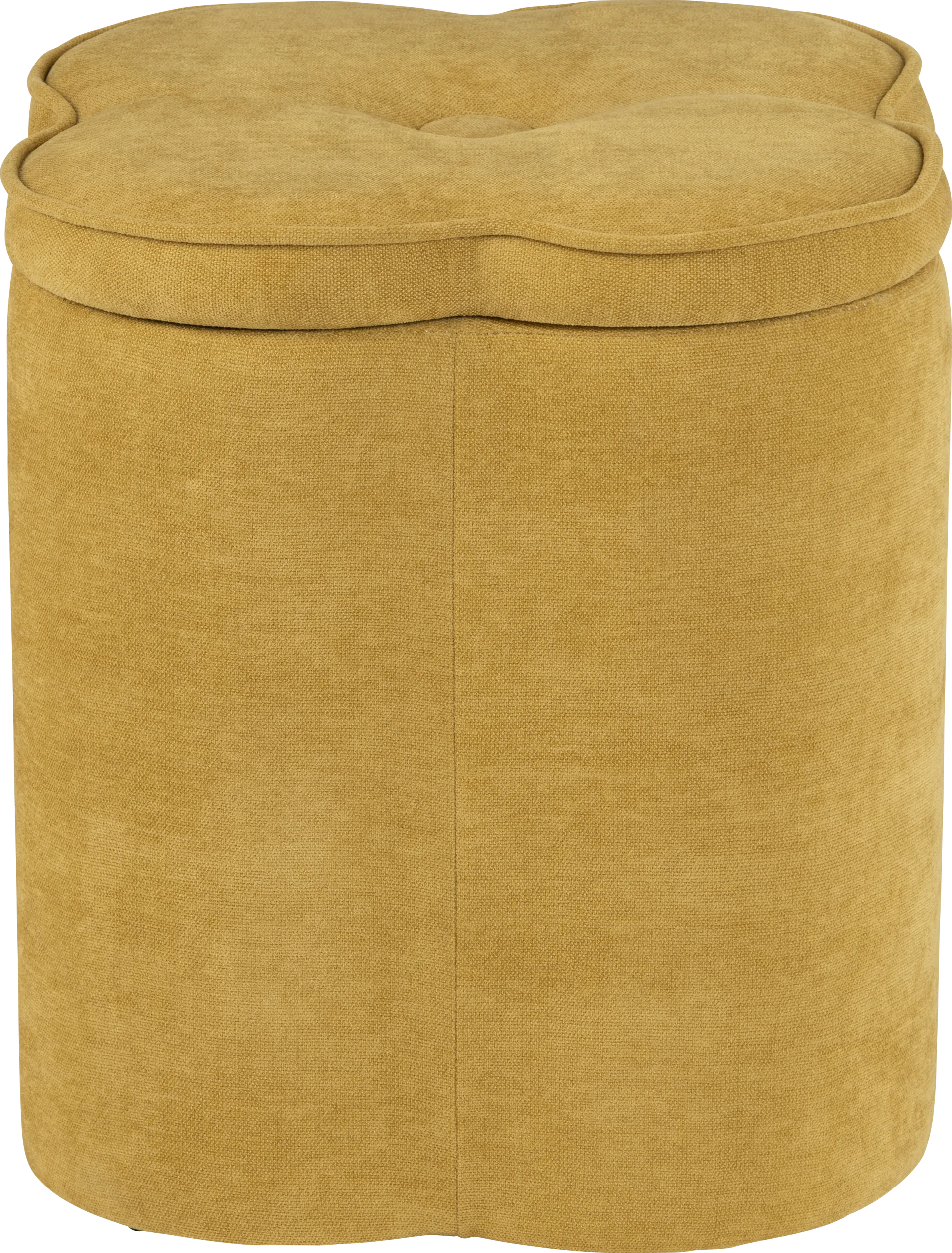 Atadero Yellow Storage Ottoman - Image 1