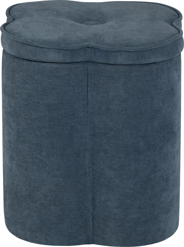 Atadero Navy Storage Ottoman