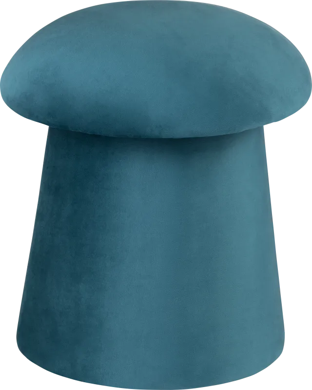 Aventurine Teal Storage Ottoman