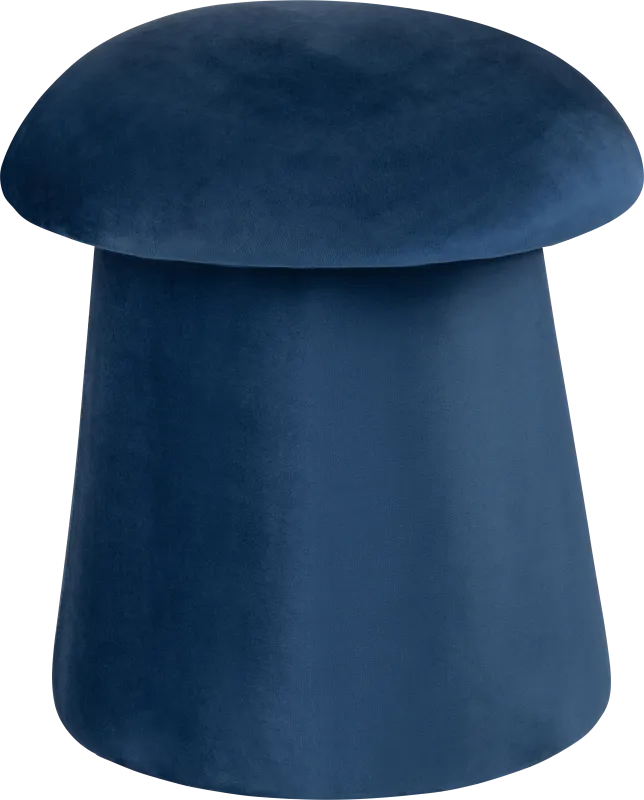 Aventurine Blue Storage Ottoman