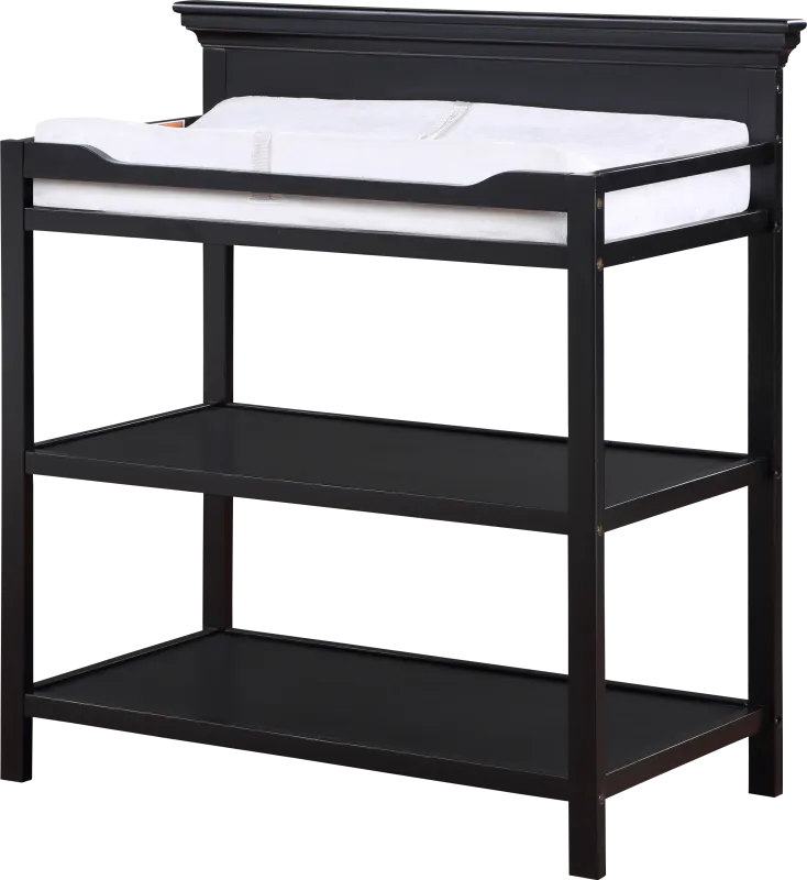 Kids Praxo Black Changing Table