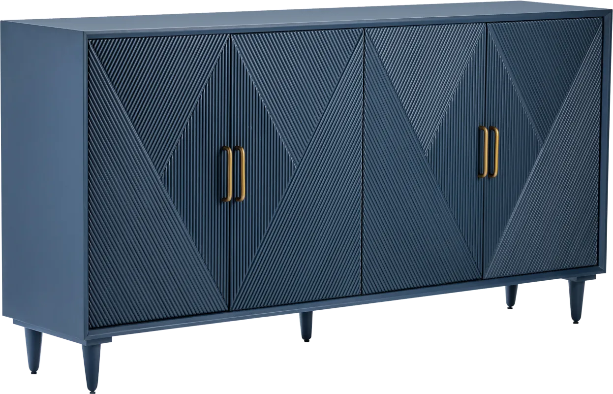 Montgomery Dark Blue Credenza
