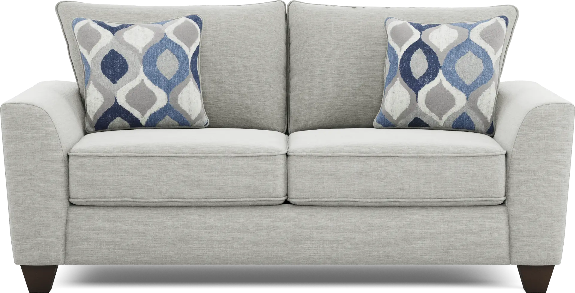 Dennin Heights Gray Loveseat