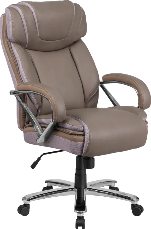 Marvin Taupe Desk Chair