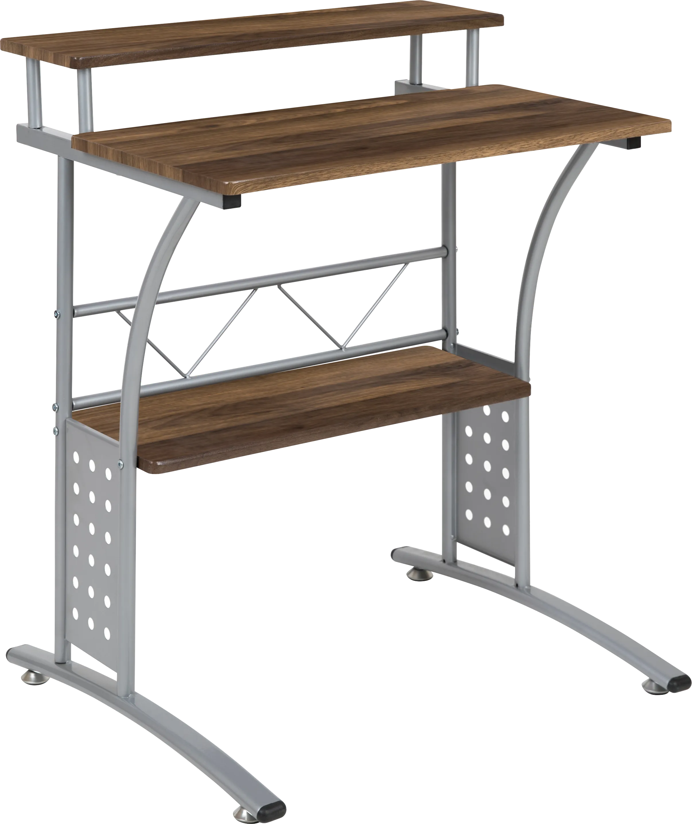 Keagon Walnut Desk - Thumbnail - Image 1