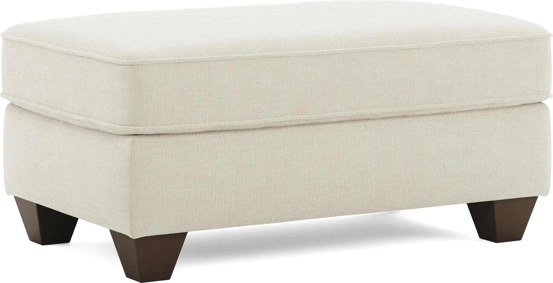 Dennin Heights Beige Ottoman