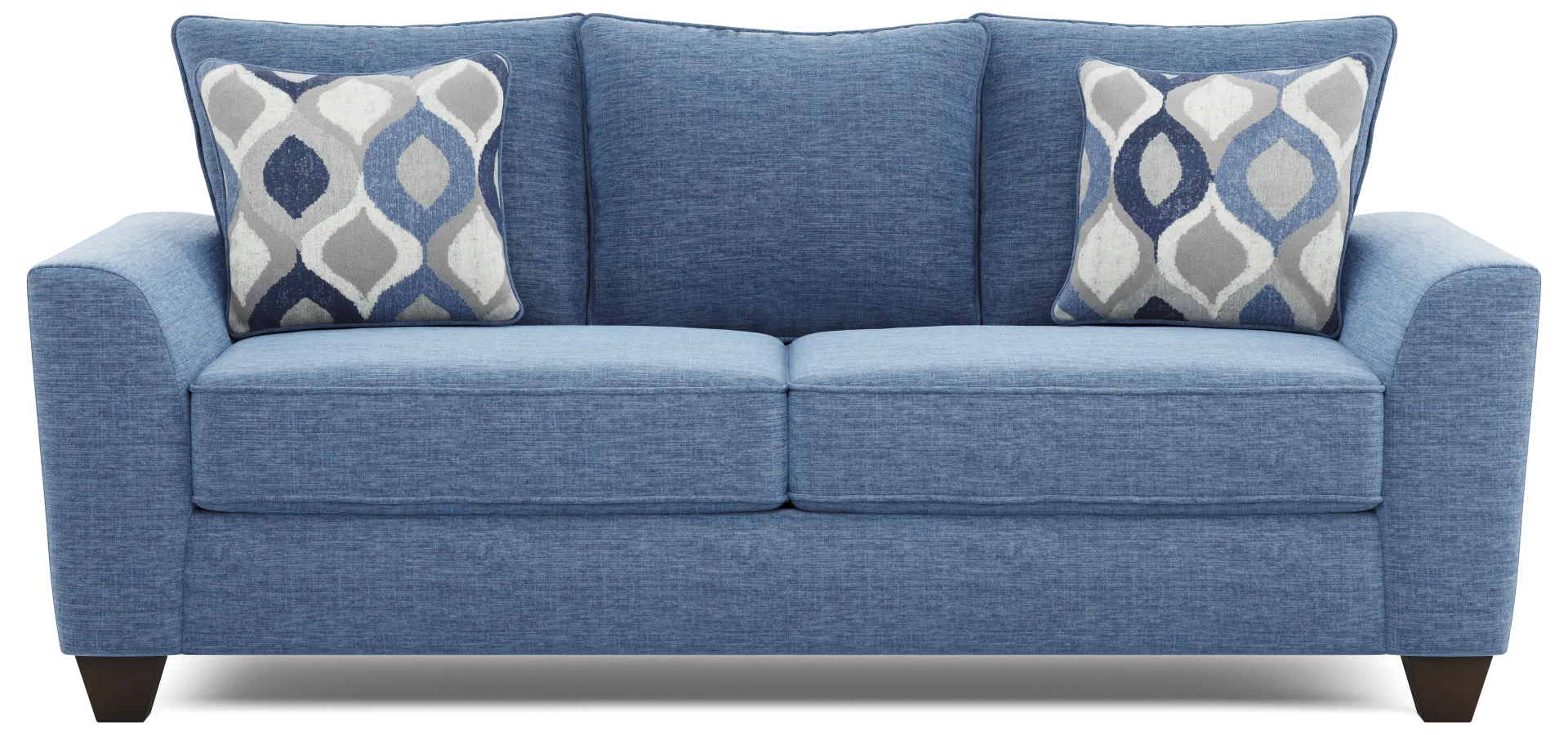 blue sofa
