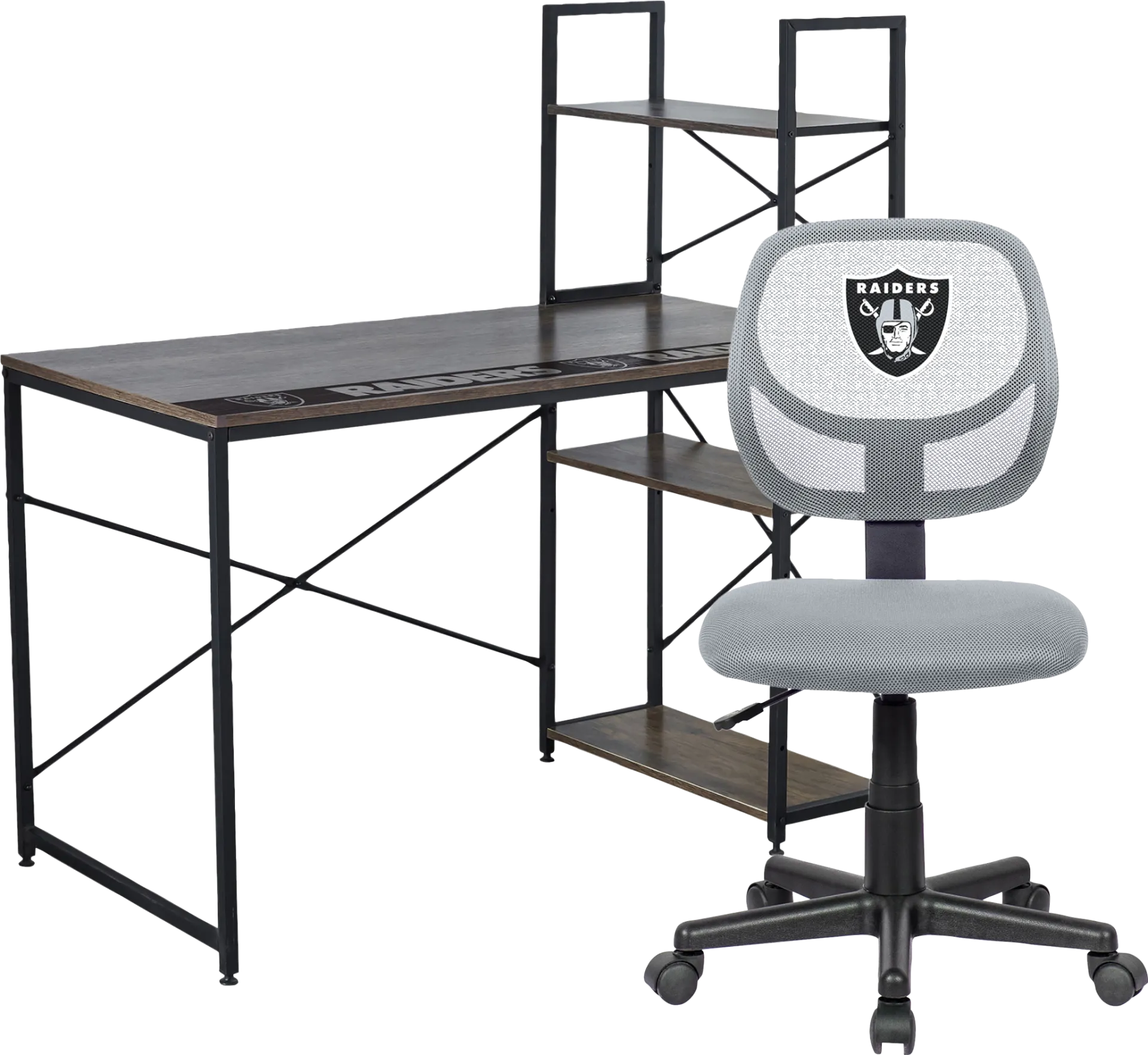 Las Vegas Raiders Desk and Chair Set - Image 1