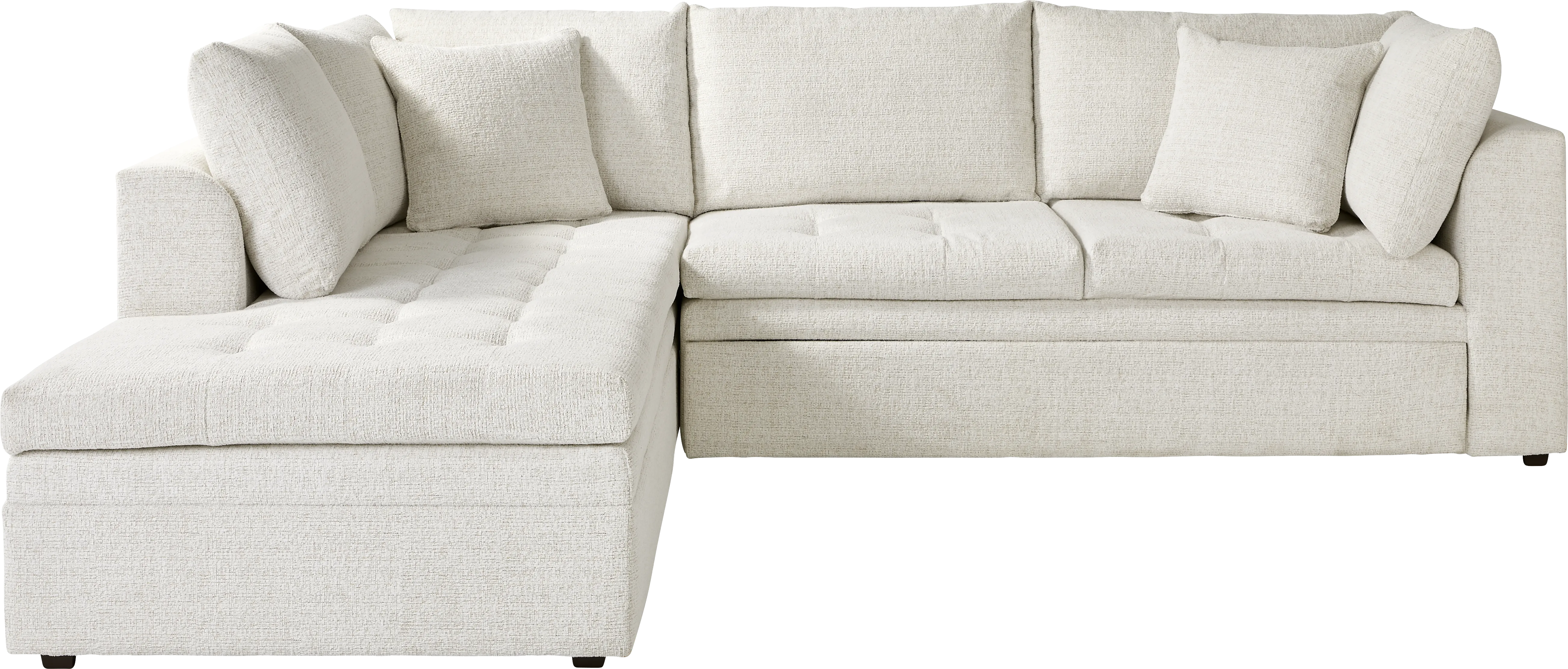 Sheridan Place Off-White 2 Pc Sleeper Sectional - Thumbnail - Image 1