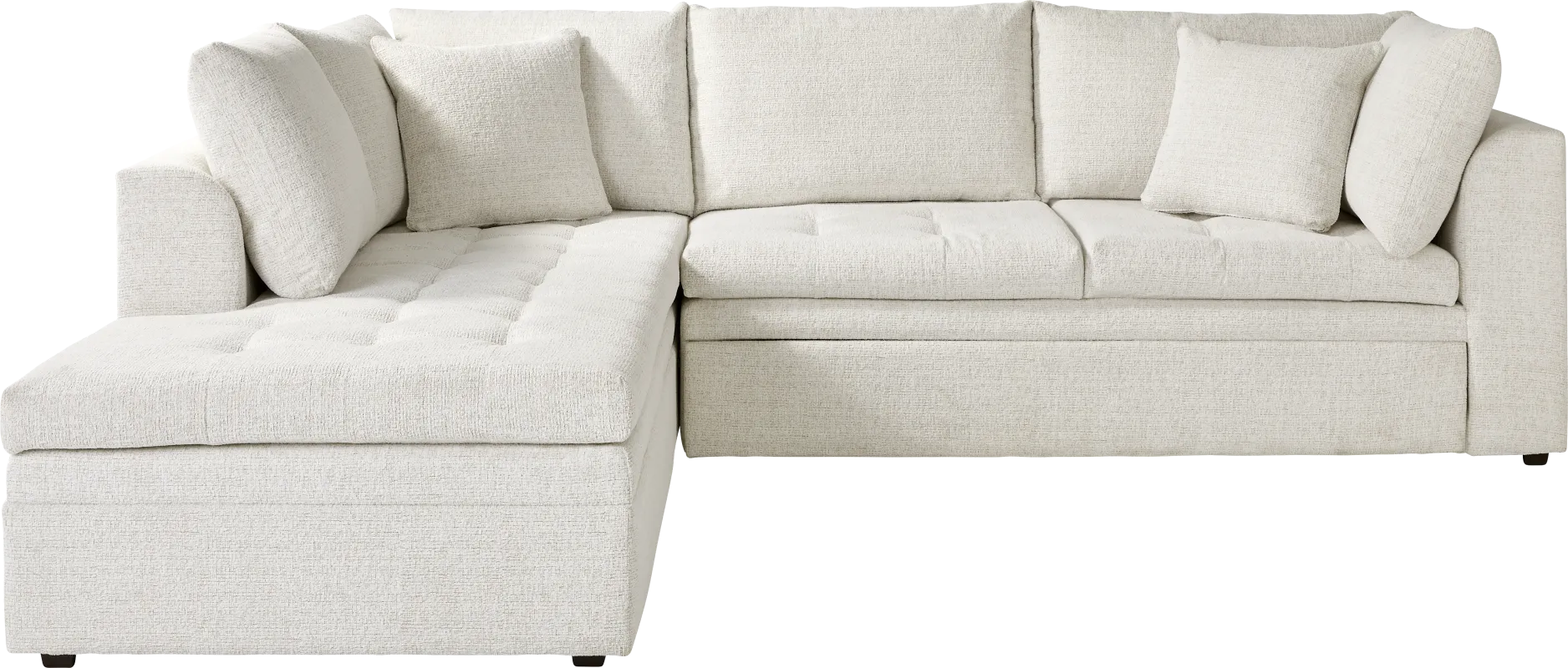 Sheridan Place Off-White 2 Pc Sleeper Sectional