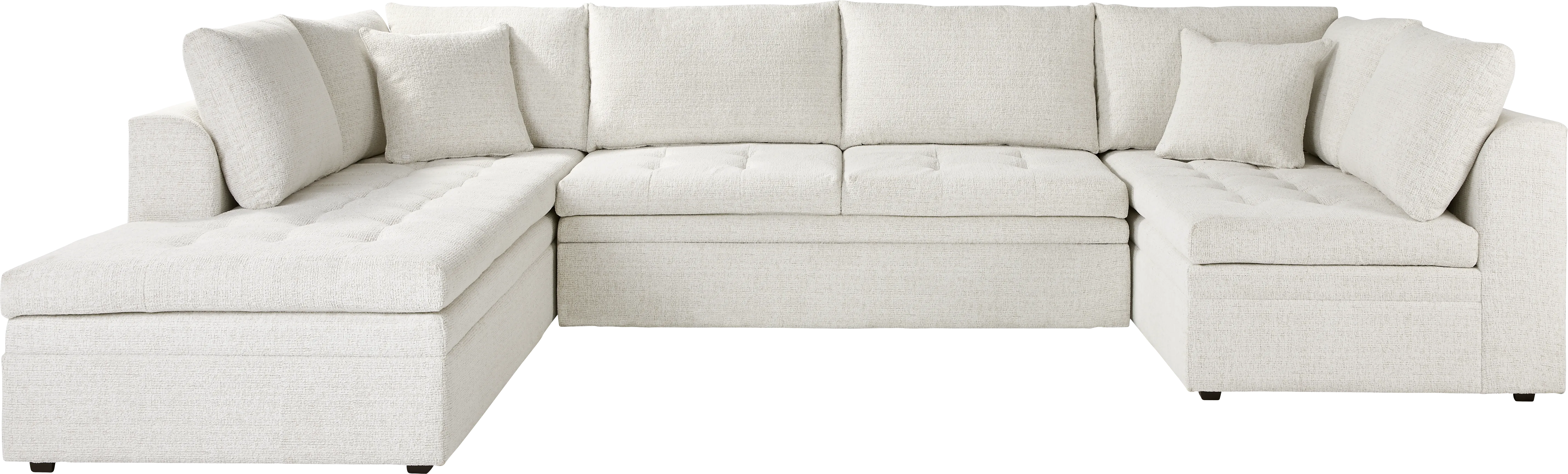 Sheridan Place Off-White 3 Pc Sectional - Thumbnail - Image 1