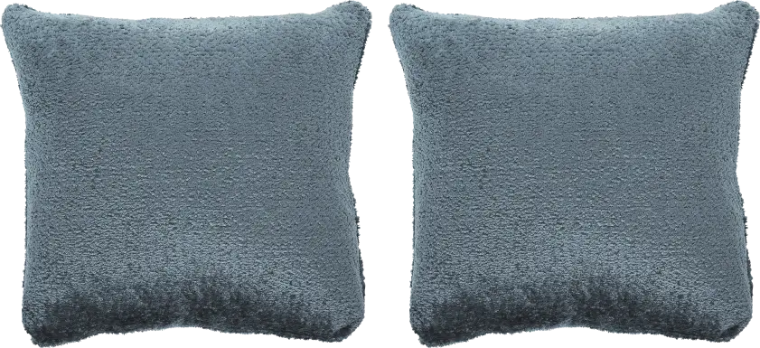 Dory Slate Blue Toss Pillows (Set of 2)