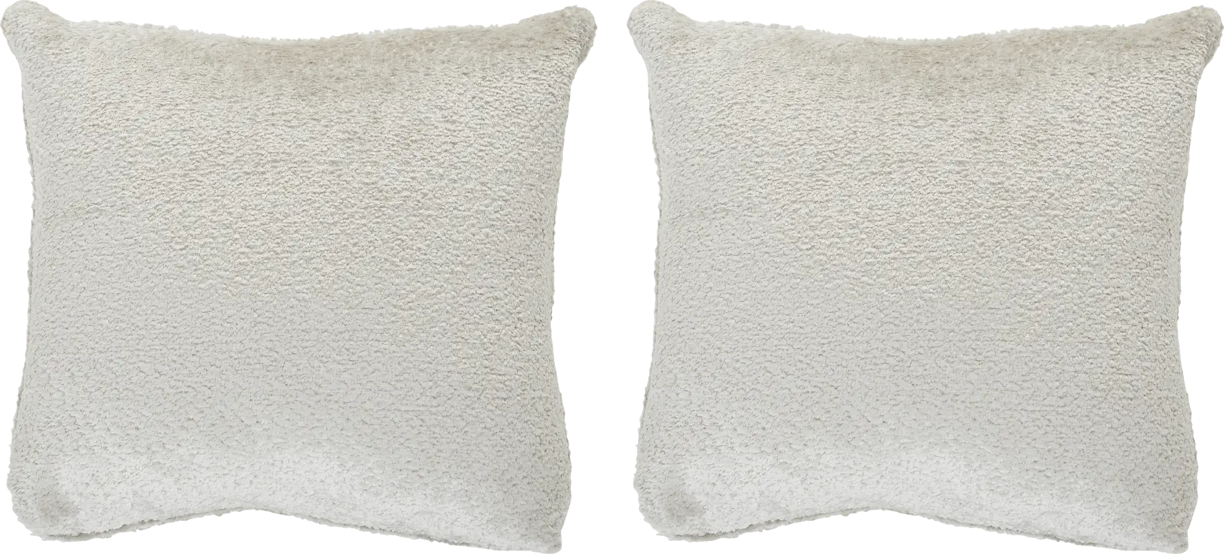 Dory Dove Gray Toss Pillows (Set of 2)