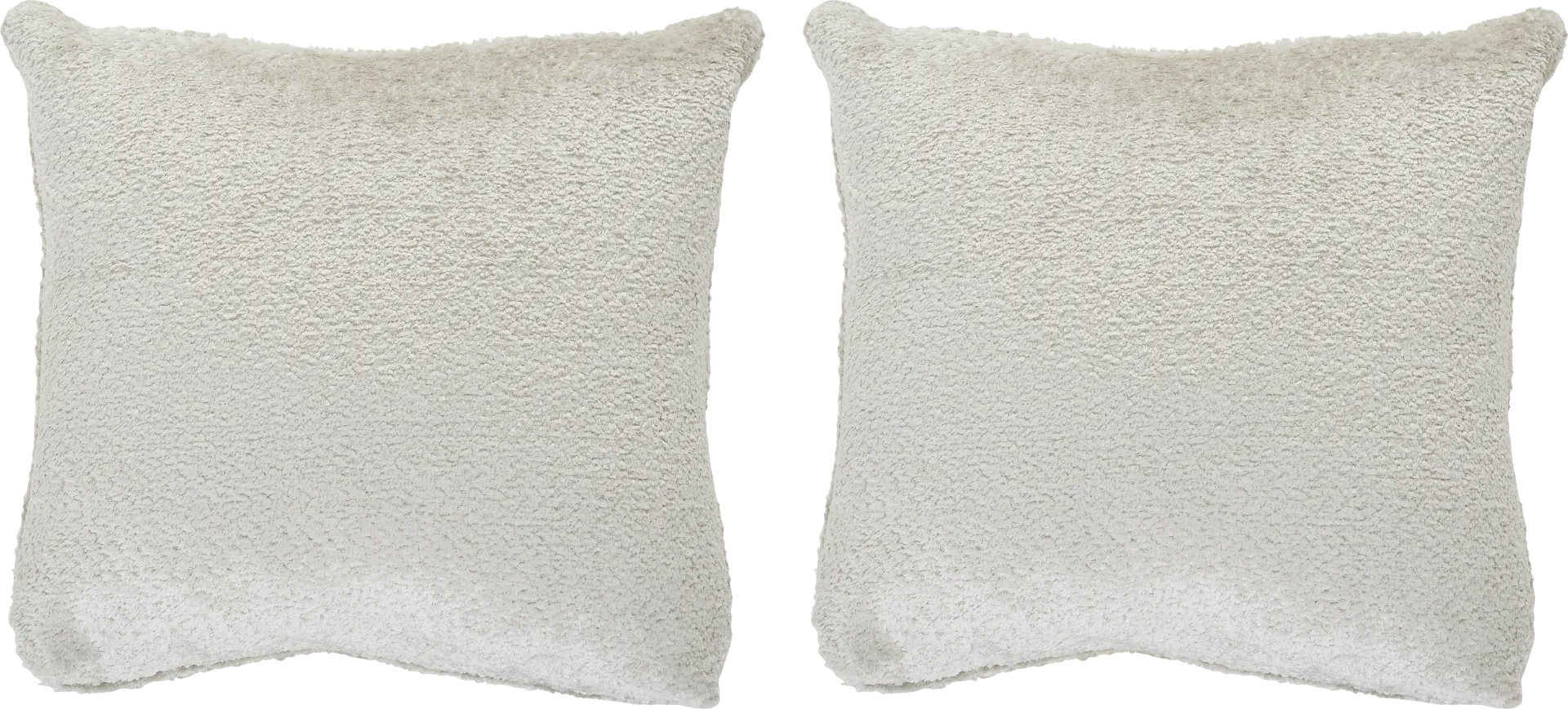 Dory Dove Gray Toss Pillows (Set of 2) - Image 1