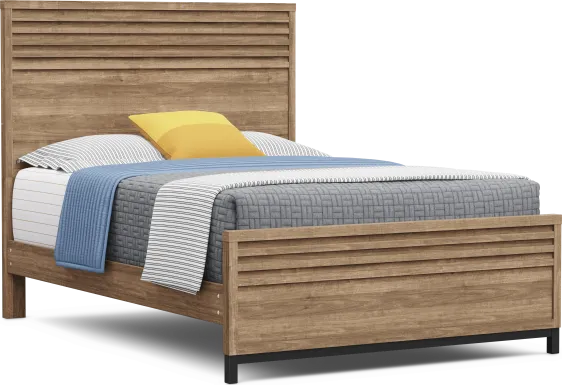 Kids Northridge Drive Caramel Full Panel Bed