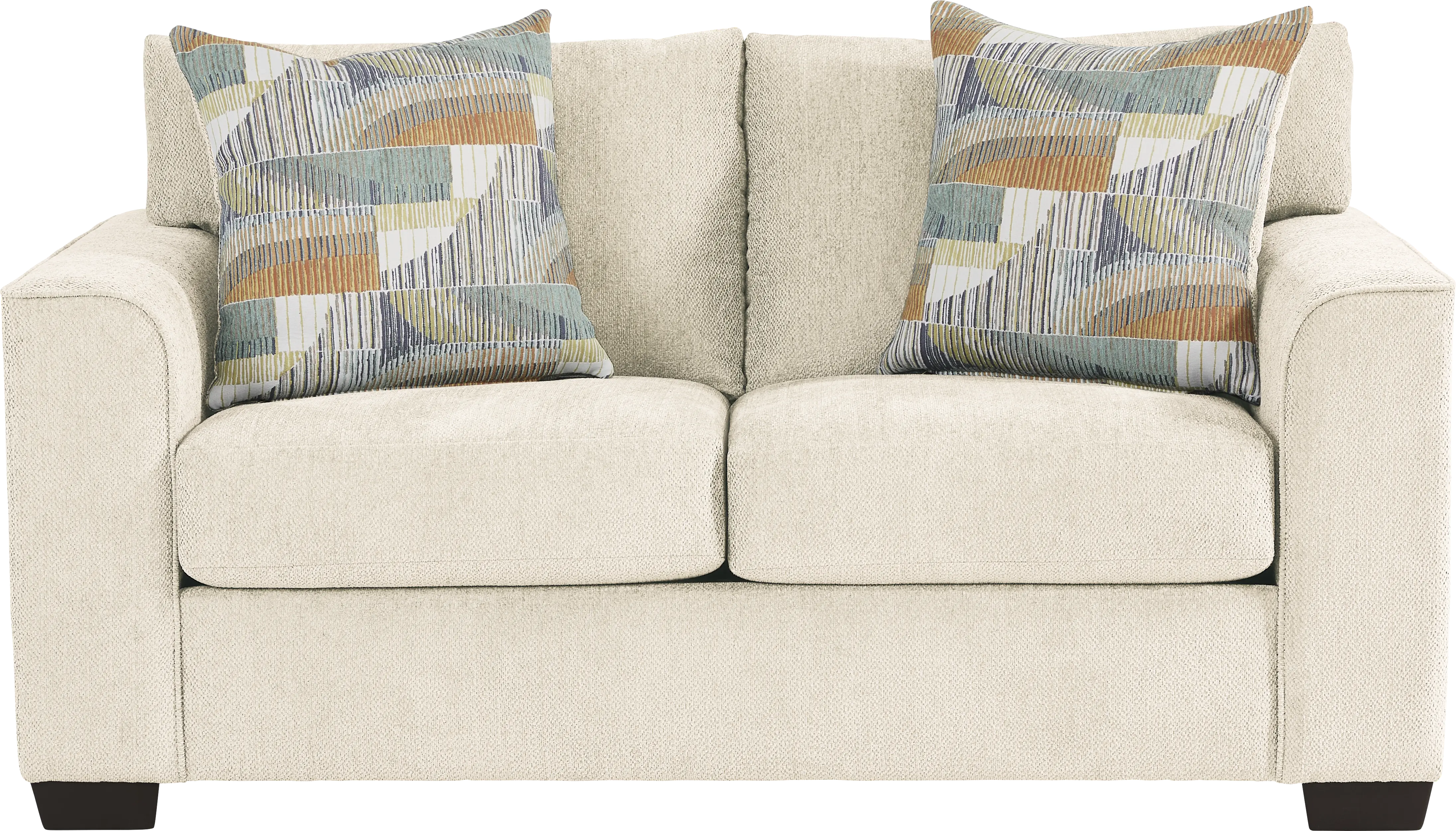 Delcrest White 7 Pc Living Room with Sleeper Sofa - Thumbnail - Image 6